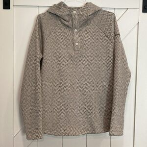 Fleece-lined Columbia pullover hoodie, women’s XL